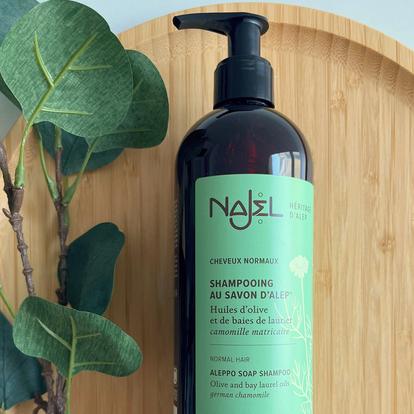 Najel Organic Aleppo Soap Shampoo 2 in 1 - Normal Hair