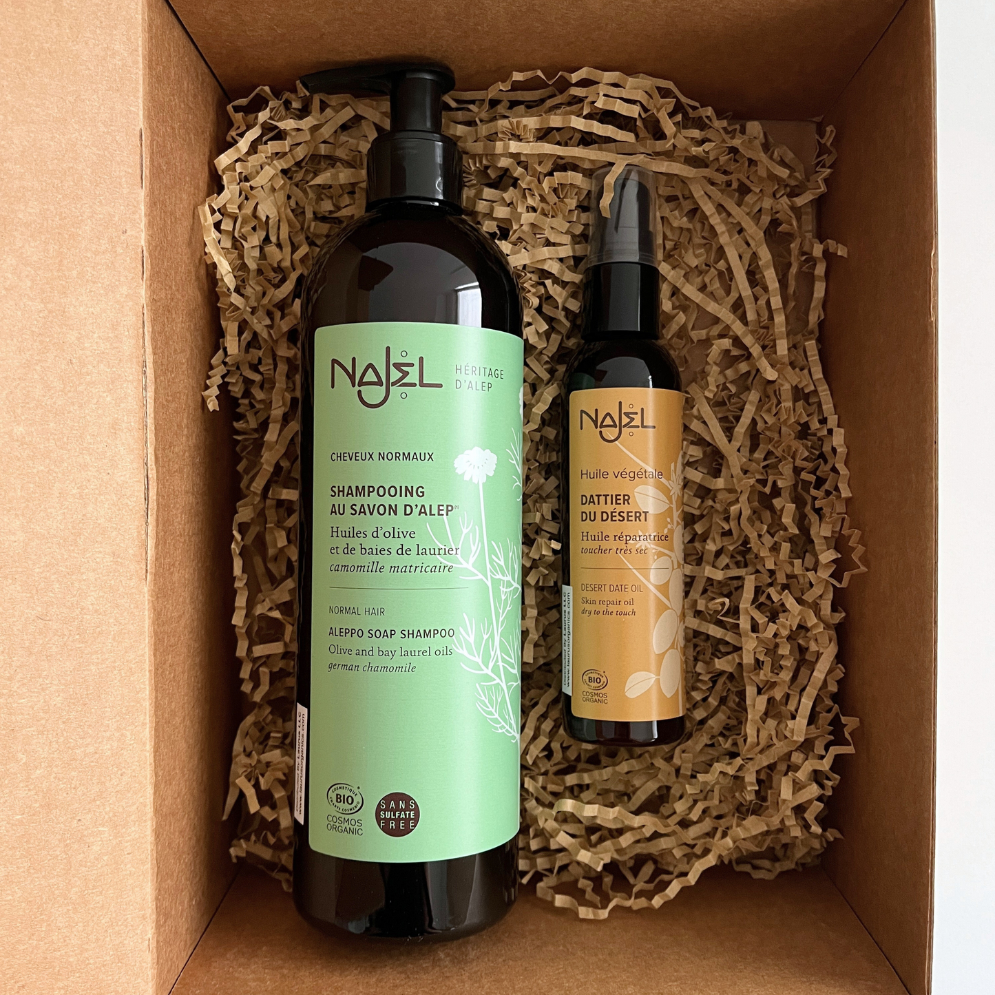 Najel Organic Hair Care Duo Giftbox